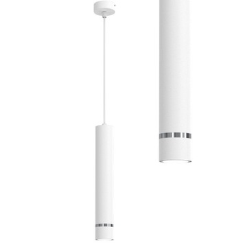 LAMPA ZWIS TUBA METALOWA SOPEL NAD STÓŁ GU10 LED