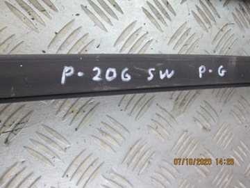 КОМПЛЕКТ НАКЛАДОК ВЕТРОВОГО СТЕКЛА PEUGEOT 206 SW