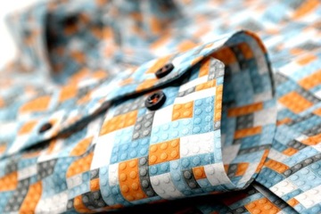 GIOVANNI PERA Рубашка мужская GP44 lego M 39/40