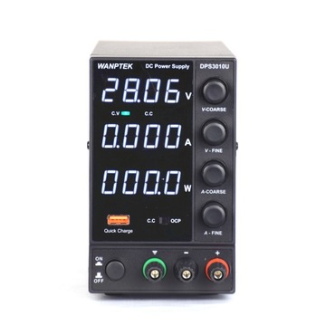 Zasilacz laboratoryjny 0-30V 0-10A 300W LED