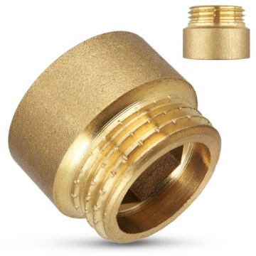 ZŁĄCZKA MOSIĘŻNA PRZEDŁUŻKA RURY WODY 1/2 10 MM MOSIĄDZ KRÓCIEC SZTUCER