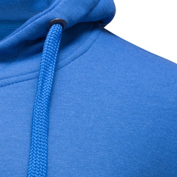 BL09 cza roz. XXL GŁADKA BLUZA MĘSKA Z KAPTUREM