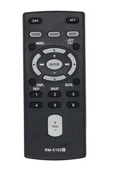 Sony RM-X153 pilot do radia DSX-A210UI DS-A212UI DSX-A410BT DSX-A416BT MEX