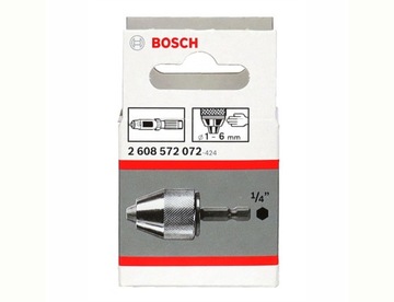 Быстрозажимной сверлильный патрон 1-6 мм с хвостовиком 1/4