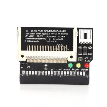 Adapter CF na IDE 40pin do czytnika kart dysków twardych 5V