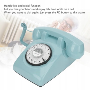 СТАРЫЙ АНТИКВАРНЫЙ ДОМАШНИЙ ТЕЛЕФОН MS-301A СИНИЙ