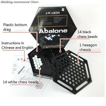 Портативный шахматный набор Abalone Games Stand