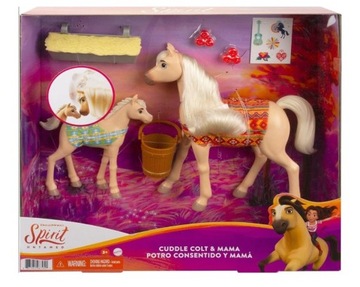 SPIRIT MUSTANG DUCH WOLNOŚCI 2 konie źrebak+mama