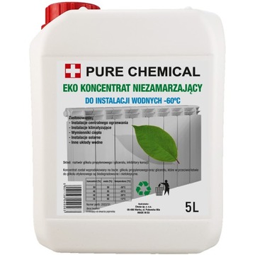 KONCENTRAT GLIKOL PROPYLENOWY DO C.O. -60°C EKO 5L