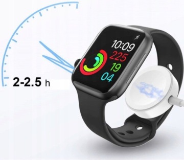 Индуктивное зарядное устройство Быстрый кабель для Apple Watch iPhone USB-C 2в1