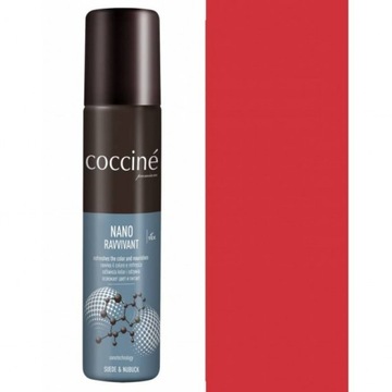 Renowator do Zamszu i Nubuku NANO RAVVIVANT COCCINE Czerwony 26 75 ml