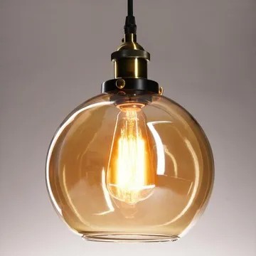 LOFT INDUSTRIAL VERTO B СТЕКЛЯННЫЙ ПОДВЕСНОЙ СВЕТИЛЬНИК