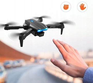 E99 Drone 2x 4K Camera Overhance 200m Предотвращение препятствий Wi-Fi Чемодан Чехол с дистанционным управлением