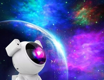 ЗВЕЗДНОЕ НЕБО ПРОЕКТОР СВЕТОДИОДНЫЙ НОЧНИК КОСМОНАВТ ИДЕАЛЬНЫЙ ПОДАРОК