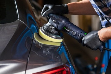 АВТОПОЛИРОВАЛЬНАЯ МАШИНА 1500ВТ ЭКСЦЕНТРИЧЕСКАЯ РЕГУЛИРОВКА + ПАСТА MENZERNA