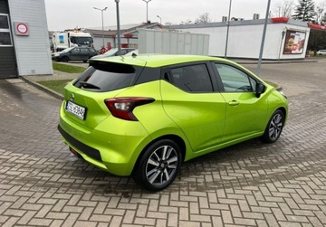 Nissan Micra V 1.5 dCi 90KM 2017 Nissan Micra Swiezo sprowadzony Zarejestrowany Ubezpieczony 1.5 Diesel, zdjęcie 5