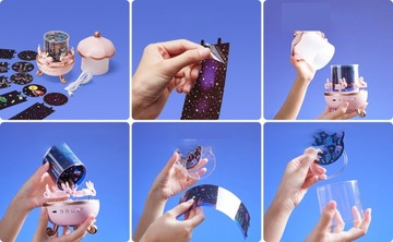 3в1 звездное небо проектор ночник вращающийся