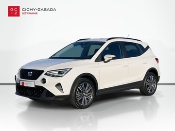 Seat Arona Crossover Facelifting 1.0 TSI 110KM 2022 Seat Arona 1.0TSI 110KM Style Full LED SalonPL SerwisASO Virtual FV23 110KM