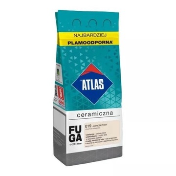 Fuga Ceramiczna 2 Kg 019 Jasnobeżowy Atlas