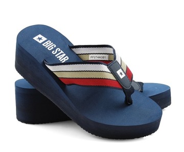 BIG STAR FF274A301 JAPONKI NA KOTURNIE GRANAT r.39