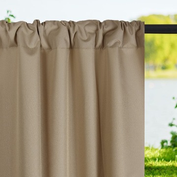 ZASŁONA NA TARAS OGRODOWA TARASOWA NA TUNELU DO ALTANY WODOODPORNA 150x220