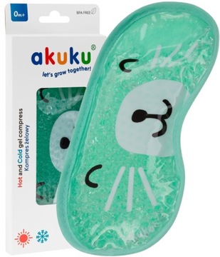 AKUKU TERMOFOR ŻELOWY kompres OKŁAD na CIEPŁO ZIMNO na ból gorączka kolka