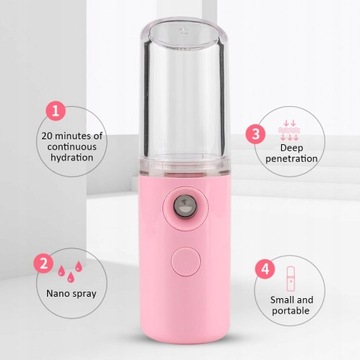 25ml Nano Atomization Mist Spryskiwacz do twarzy