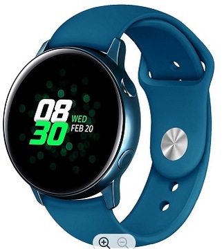 СИЛИКОНОВЫЙ РЕМЕНЬ ДЛЯ ЧАСОВ HUAWEI GT 2 42мм 20мм