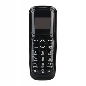 MIKRO TELEFON KOMÓRKOWY CZARNY