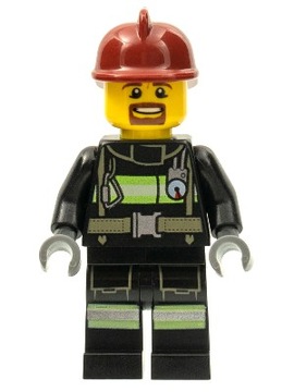 Lego figurka cty0717 strażak Straż Pożarna Fire