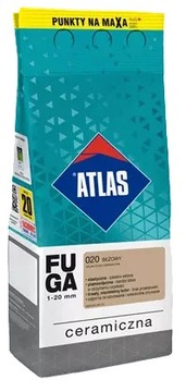 Fuga Ceramiczna 020 Beżowy 2kg Atlas
