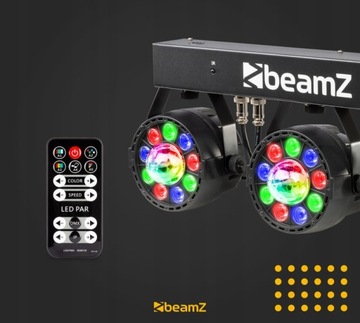 RGB ОТРАЖАТЕЛЬ 4x PAR BeamZ PARTYBAR3 ШТАТИВ