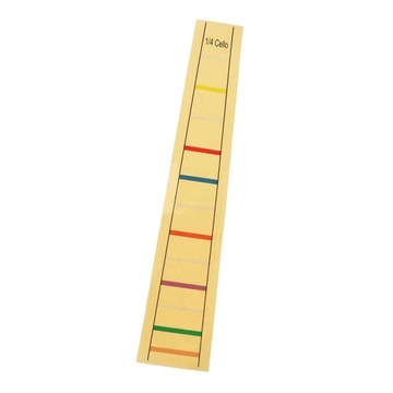 4/4 3/4 1/2 1/4 1/8 Wiolonczela Viola Fret Marker Naklejka Początkujący 4-4
