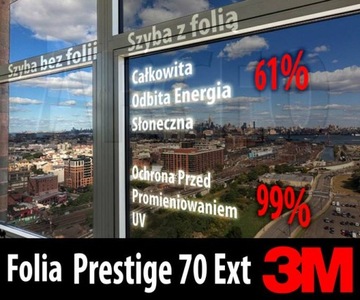 PRESTIGE 70EXT 3M 152CM X 5MB - PRAWIE NIEWIDOCZNA