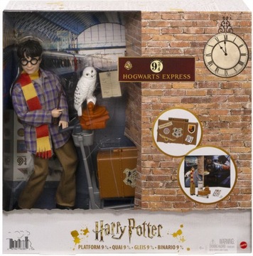HARRY POTTER LALKA KOLEKCJONERSKA PERON 9 HOGWARTS