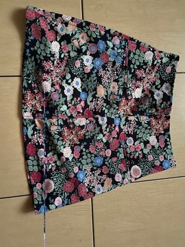 Spódnica Zara spódniczka kwiaty M S 36 38