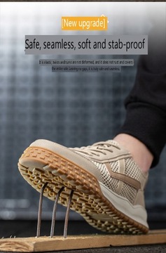 РАБОЧАЯ ОБУВЬ Дышащая С ЛЕГКИМ НОСКОМ 38-44