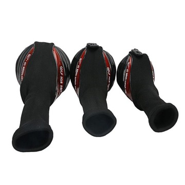 Чехол на голову водителя для гольфа из искусственной кожи Чехол на голову водителя для клюшки для гольфа, черный № 3