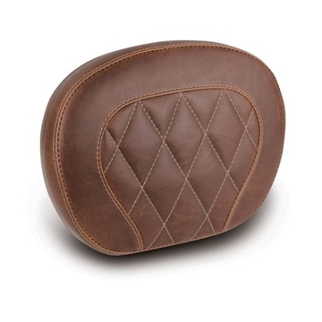Oparcie backrest Mustang Harley-Davidson setback brąz