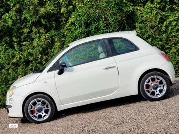 Fiat 500 II Hatchback 3d 1.2 69KM 2009 Fiat 500 biala perelka, bardzo ladny, GWARANCJA 1.2 Benzyna 69KM, zdjęcie 19