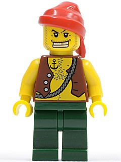 Lego Pirates pi130 Pirat FIGURKA