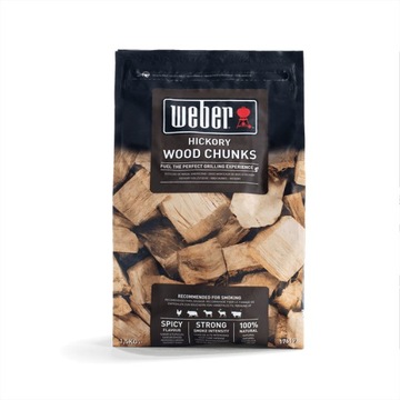 Weber Bloki wędzarnicze - Hickory, 1500 g, 17619