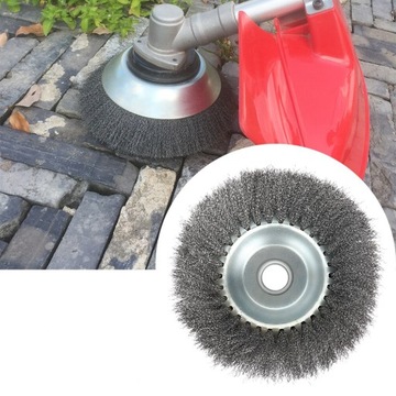 DRUCIAK TARCZA SZCZOTKA DRUCIANA DO KOSY CHWASTY