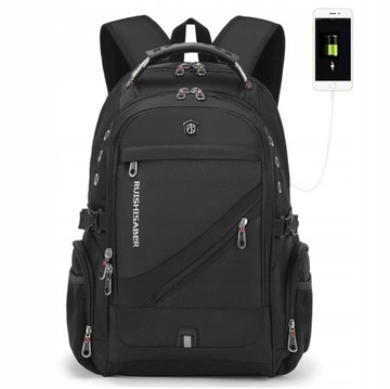 Plecak na laptopa 17,3 bardzo pojemny 38l USB cza