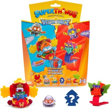 SUPER ZINGS THINGS SERIA 10 Zestaw 6 Figurek 3/6