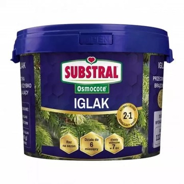 Substral Osmocote nawóz do iglaków 14,5kg 2w1