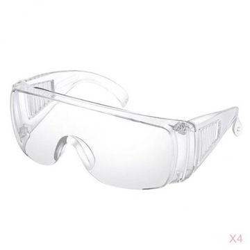 4 szt. Okulary gogle do oczu