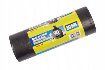 Cz - Worki na odpady LDPE czarne 120L a'10