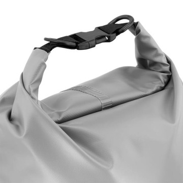 Вместительная парусная сумка объемом 15 л, свернутая на пряжке, ВОДОНЕПРОНИЦАЕМАЯ + плечевой ремень.