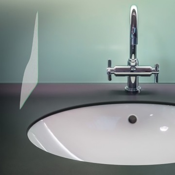 КАПЕЛЬ ДЛЯ ДУША, УГОЛ ВАННЫ, Брызговик, ЧЕРНАЯ ДУШЕВАЯ ЗАНАВЕСКА